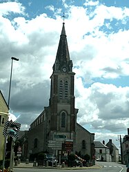 The church in Ouzouer-sur-Loire