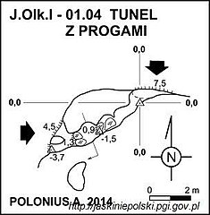 Plan jaskini