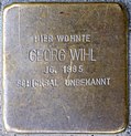 Stolperstein für Georg Wihl (Meister-Ekkehart-Straße 5)