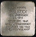 Stolperstein für Irma Stock (Klosterstraße 43)