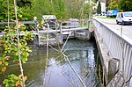 Spinnerei Floos, Wehr / Wasserfassung am Aabach