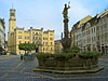 Marktplatz mit Rathaus