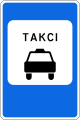 5.14.2 Parking place for passenger taxis