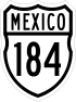 Federal Highway 184 shield