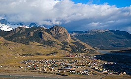 Uitzicht op El Chaltén