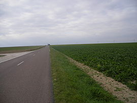 Landscape between Allibaudières and Salon