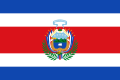Kosta Rika bayrağı (12 Kasım 1848-27 Kasım 1906)