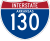 Interstate 130 marker