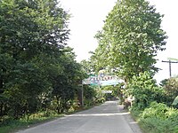 Welcome arch