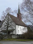 Reformierte Kirche Pfarrhaus mit Kirchenumfriedung