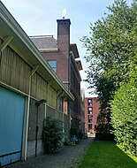 Gebouwen Levantkade met windwijzer (1957)