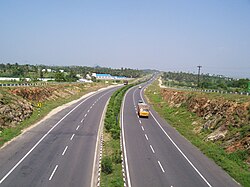 NH 544 Expressway between Salem and Kochi which bypasses Erode at this junction.