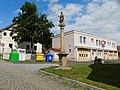 Säule mit Statue der hl. Elisabeth