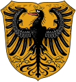 Nördlingen (bekrönter schwarzer staufisch-reichsstädtischer Adler)