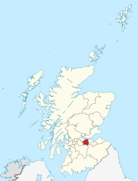 West Lothian'ın İskoçya'daki konumu