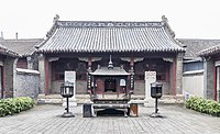 Temple courtyard