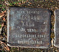 Stolperstein für Hermann Kahn (Bachemer Straße 95)