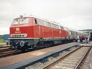 216 221 am 8. Juli 1997 in Großenlüder