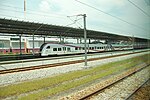 KLIA Ekspres trainset at Salak Tinggi depot.