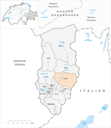 Lostallo – Mappa