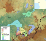 Map of the Jukunoid languages