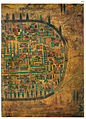 16th century map of Tabriz, Iran