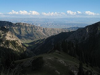 Blick vom Moldo-Pass