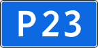 Federal Highway R23 shield}}