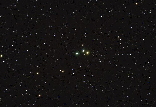 Amateur astronomer photo of the Stargate asterism by Mark Johnston