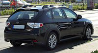 Subaru Impreza XV 2.0D Heckansicht