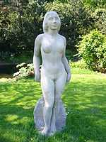 Vrouw (1950), Westbroekpark in Den Haag