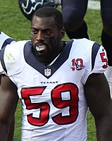 Whitney Mercilus spielte bis 2021 für die Texans.