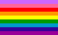 Bendera 9 garis Gilbert Baker