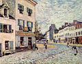 Alfred Sisley: Marktplatz in Marly