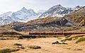 Berninabahn zwischen Bernina-Lagalb und Ospizio Bernina (Oktober 2008)