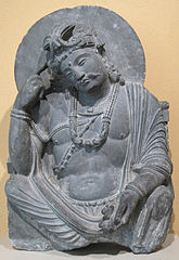 Ινδική τέχνη : άγαλμα του Βούδα (2ος -3ος αιώνας)