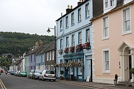 Straßenzeile in Kirkcudbright