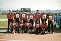 Feuerwehrolympiade 1985 in Vöcklabruck: erste Freiwillige Feuerwehr des DFV
