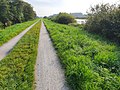 Een gravelweg in de buurt van Hollandsche Rading