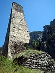 Hochjuvalt, mittelalterliche Burgruine / Talsperre