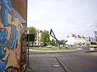 Lossebergplatz, Blick südwärts