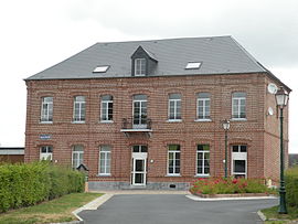 The town hall in Boulogne-sur-Helpe