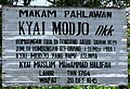 Papan Makam Kyai Modjo