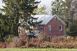 The Matthew Hair Farmhouse, a historic site in the township