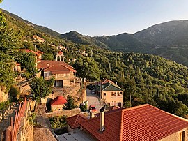 Perista, one of the villages within the municipality of Platanos