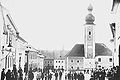 Pregartner Ortsplatz 1880