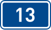 Expressway R13 shield}}