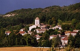 A general view of Saint-Pantaléon