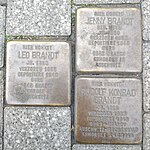 Stolperstein für Familie Brandt, Bottrop