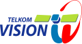 Logo kedua TelkomVision (23 Juli 2007-7 Juli 2010)